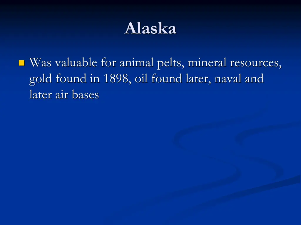 alaska