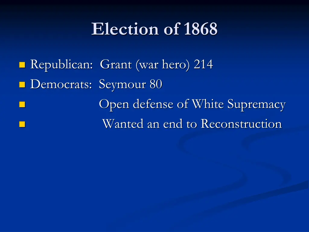 election of 1868