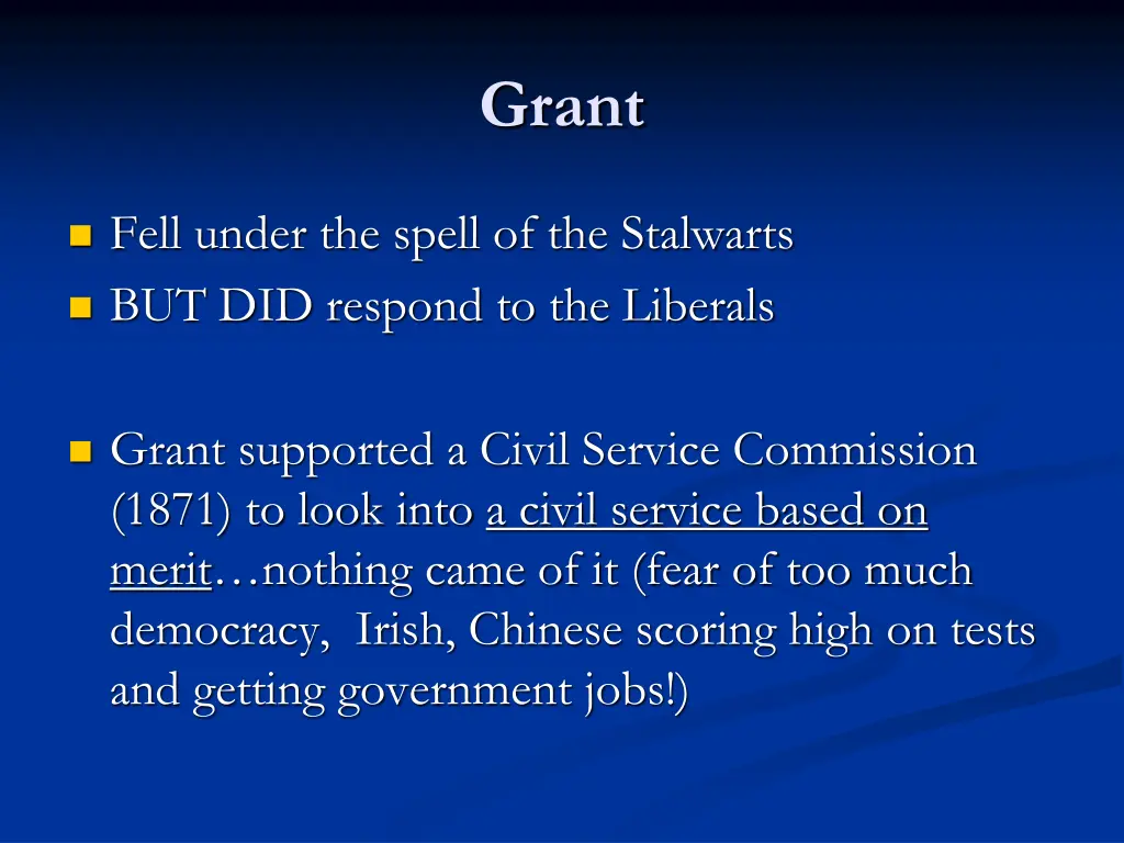 grant 1
