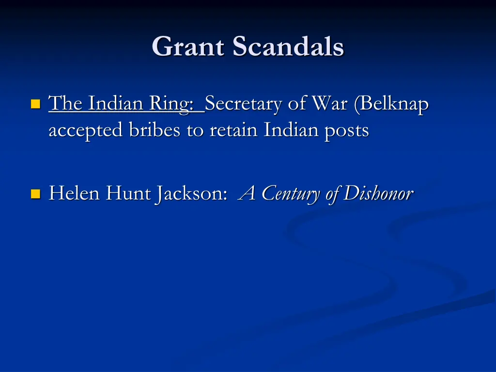 grant scandals 2