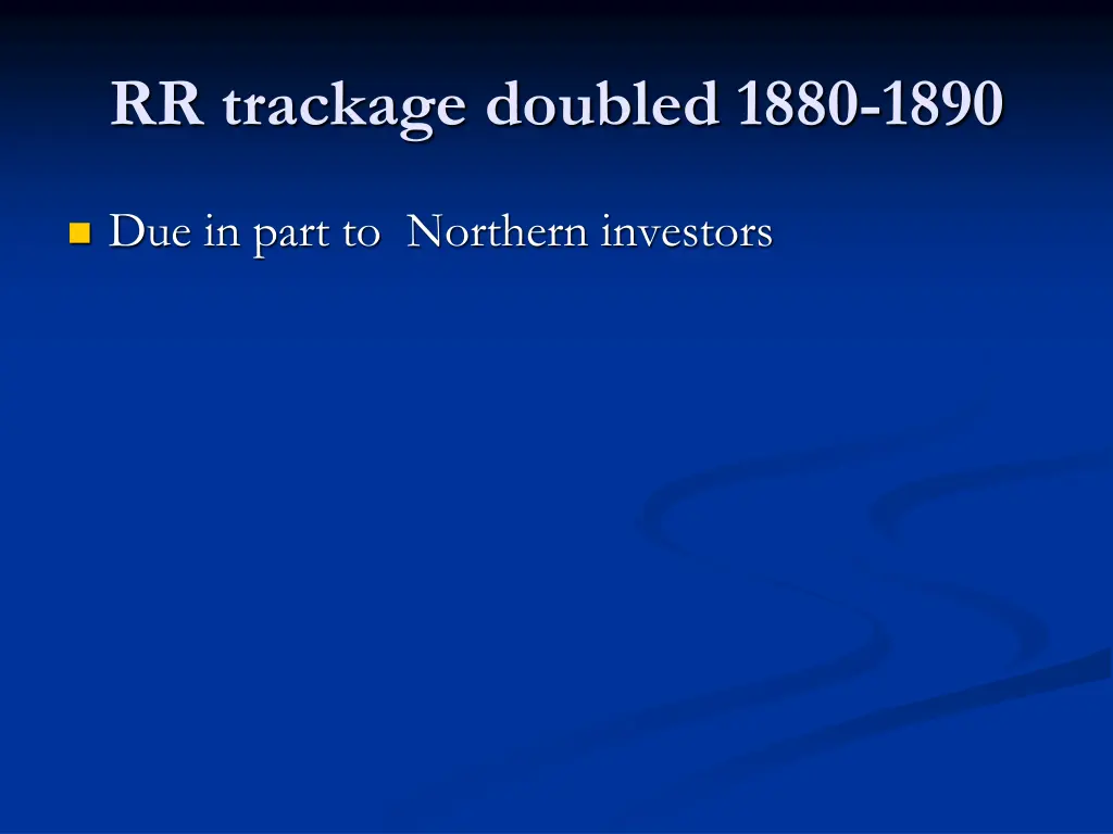 rr trackage doubled 1880 1890