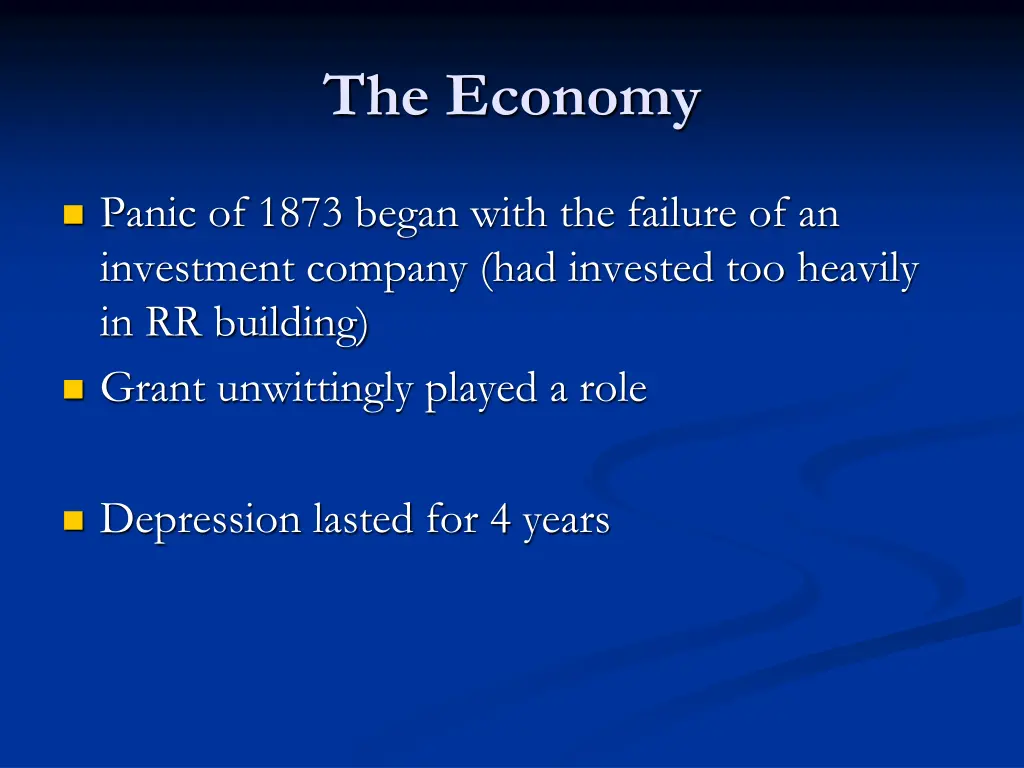 the economy