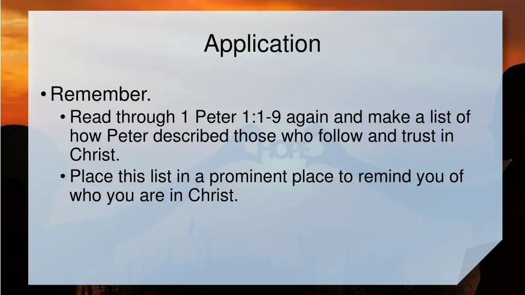 application 1