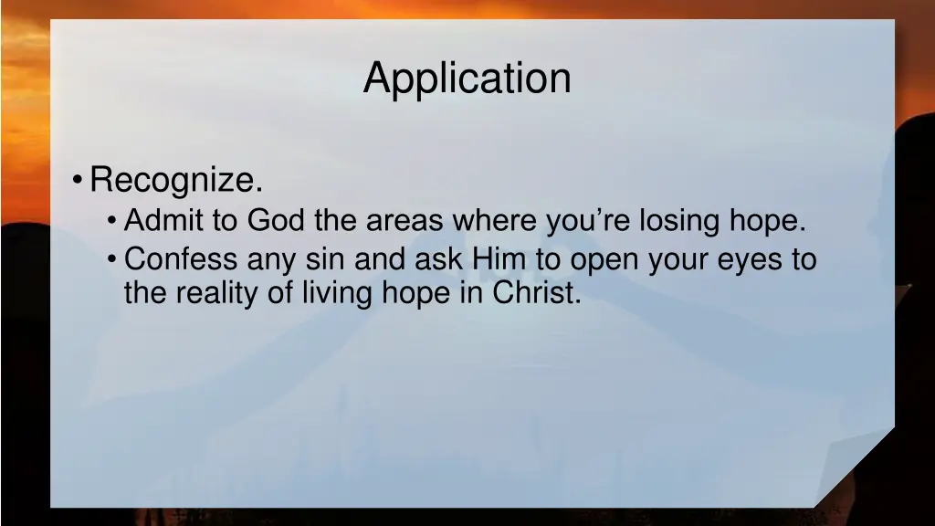 application
