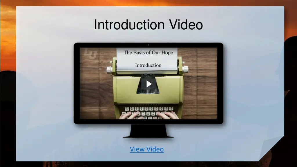 introduction video
