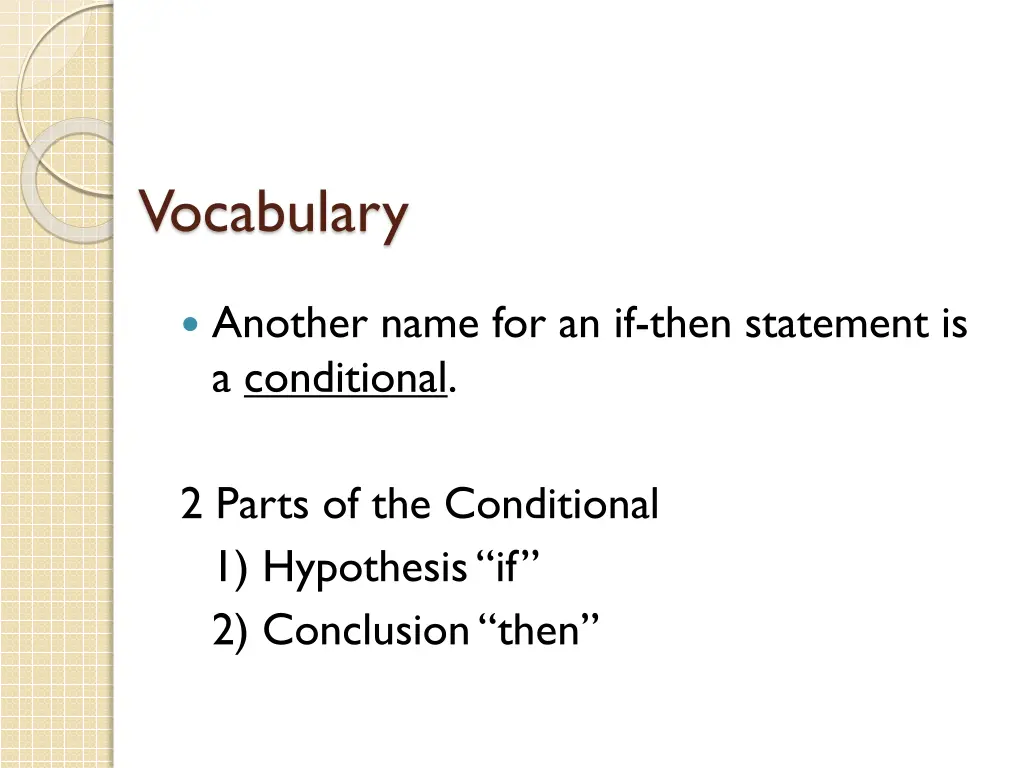 vocabulary