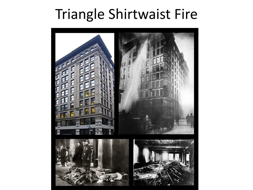 triangle shirtwaist fire