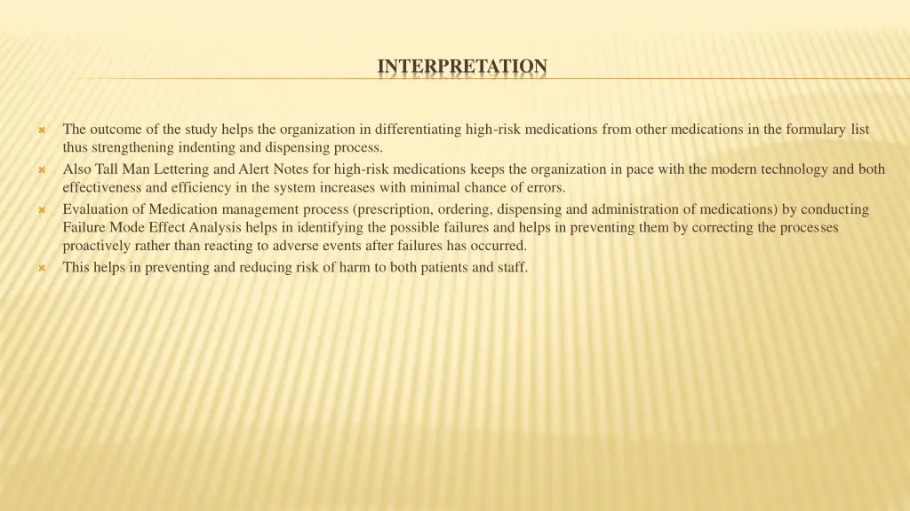 interpretation