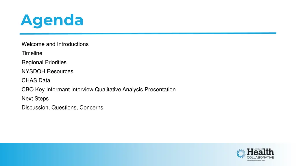 agenda