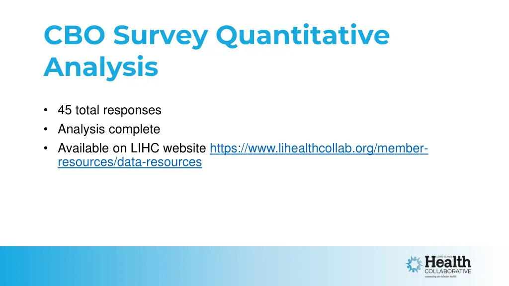cbo survey quantitative analysis 1