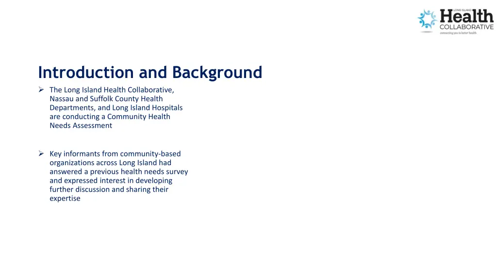 introduction and background the long island