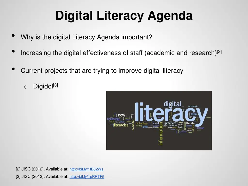 digital literacy agenda