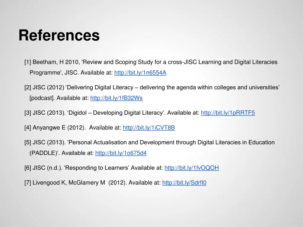 references