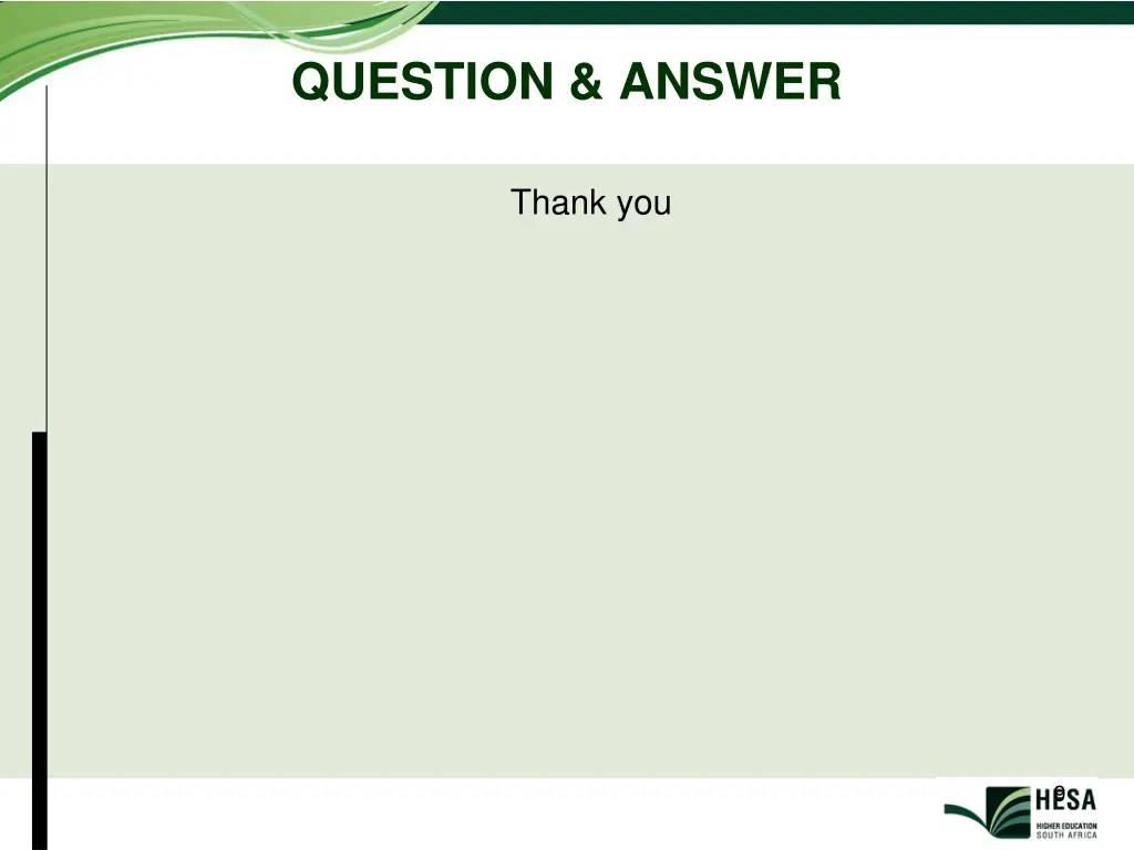 question answer
