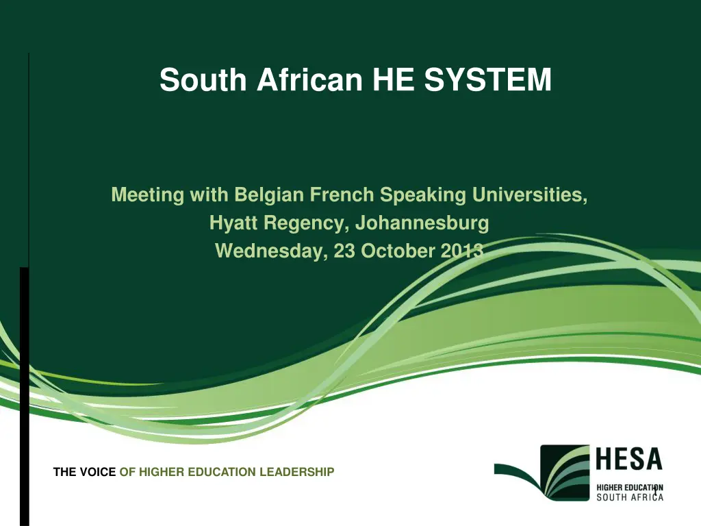 south african he system