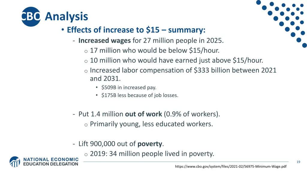 cbo analysis