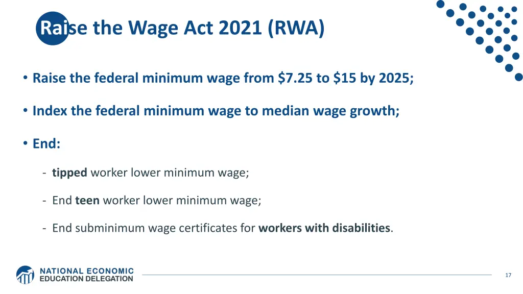 raise the wage act 2021 rwa
