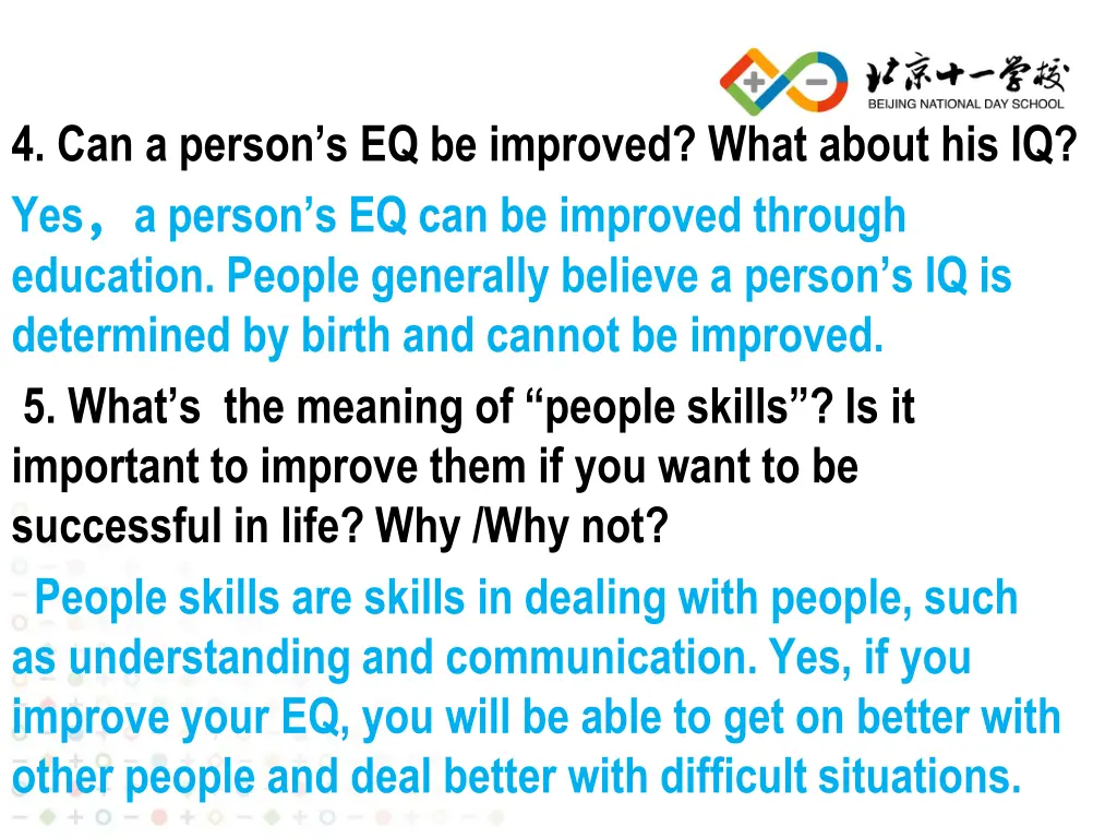 4 can a person s eq be improved what about