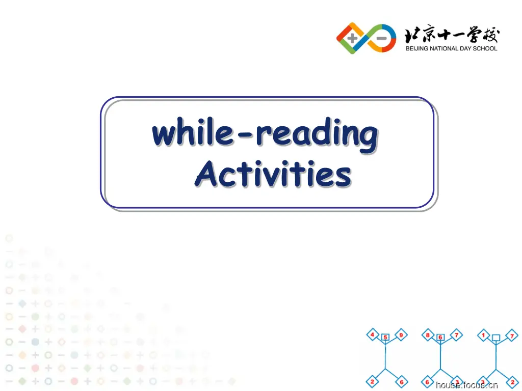 while reading activities
