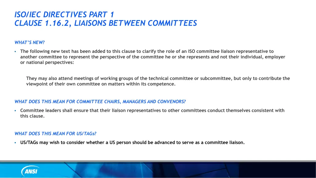iso iec directives part 1 clause 1 16 2 liaisons