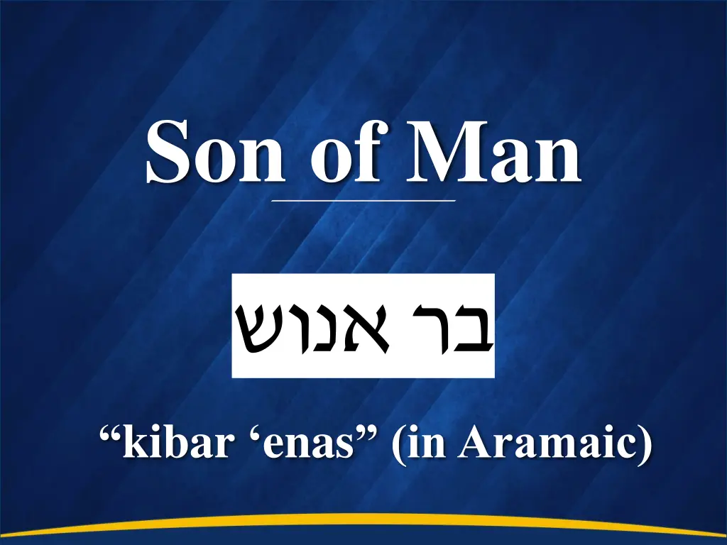 son of man
