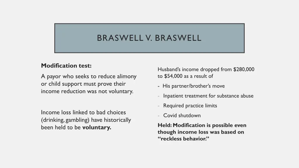 braswell v braswell