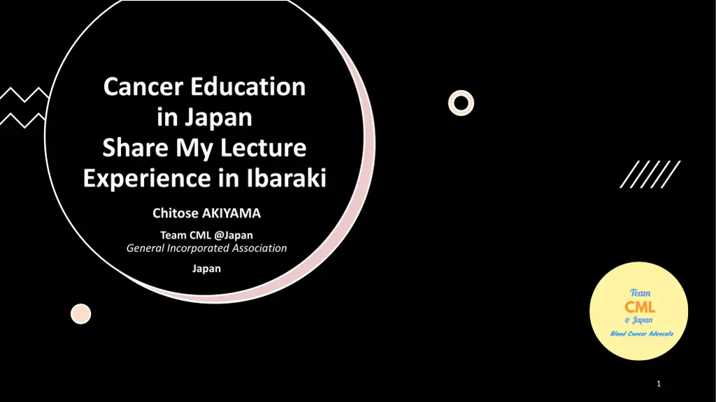 cancer education in japan share my lecture