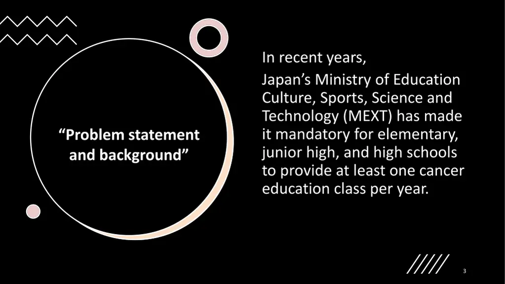 in recent years japan s ministry of education