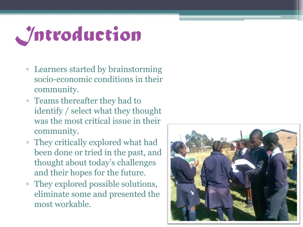 introduction