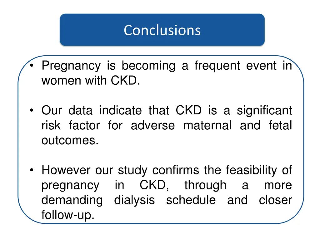 conclusions
