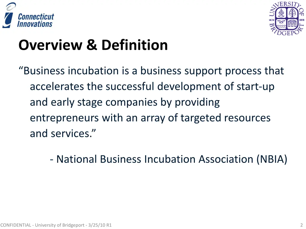overview definition