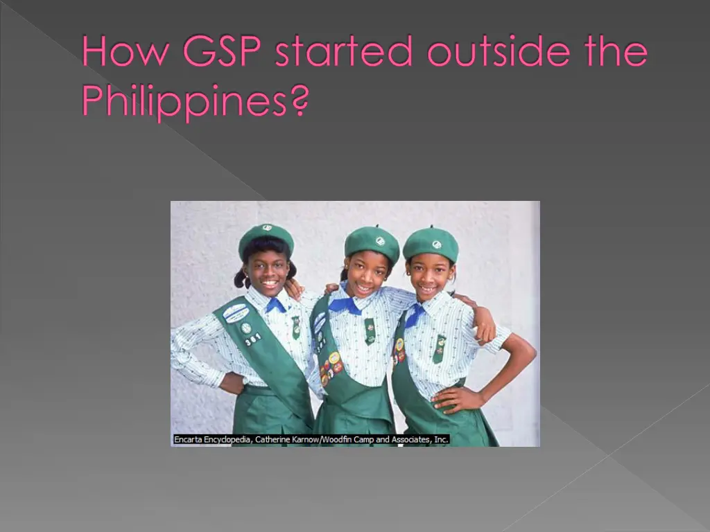 how gsp started outside the philippines