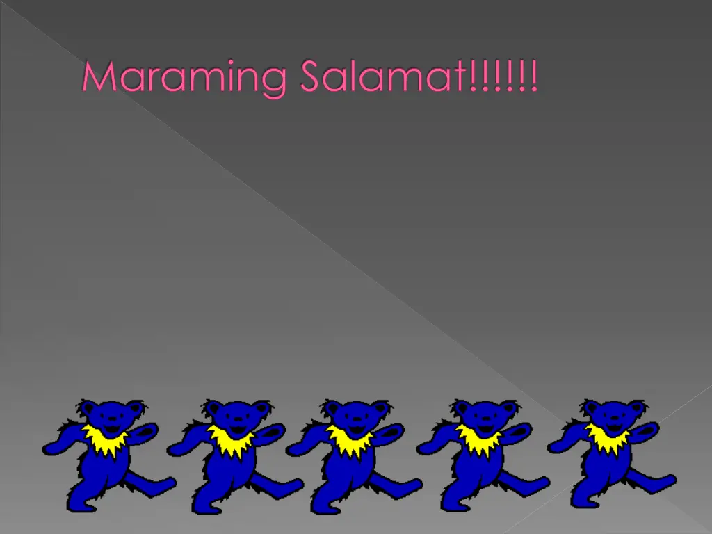 maraming salamat