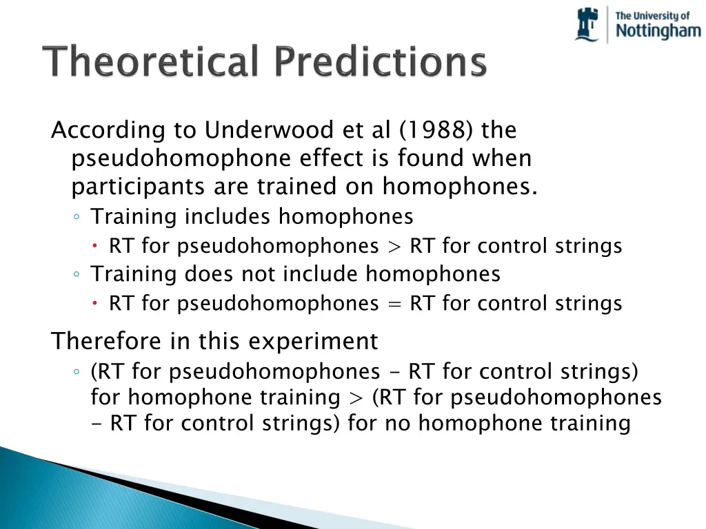 according to underwood et al 1988
