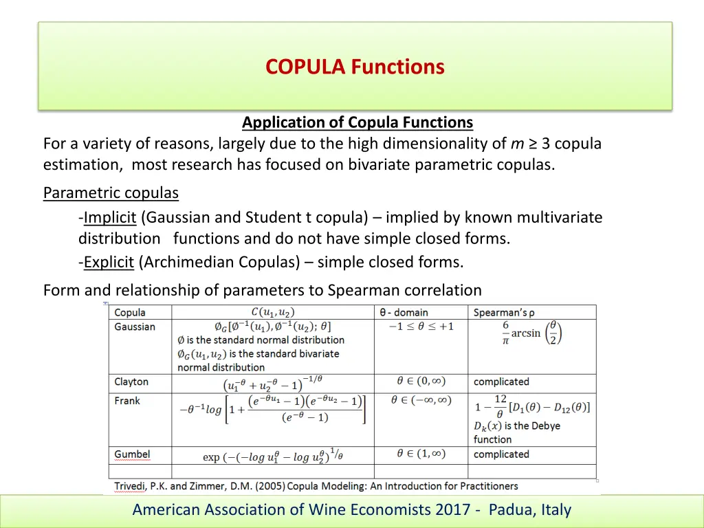 copula functions 3