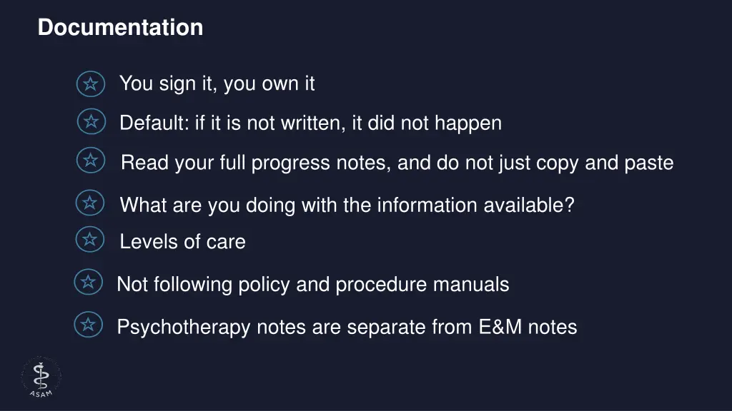 documentation