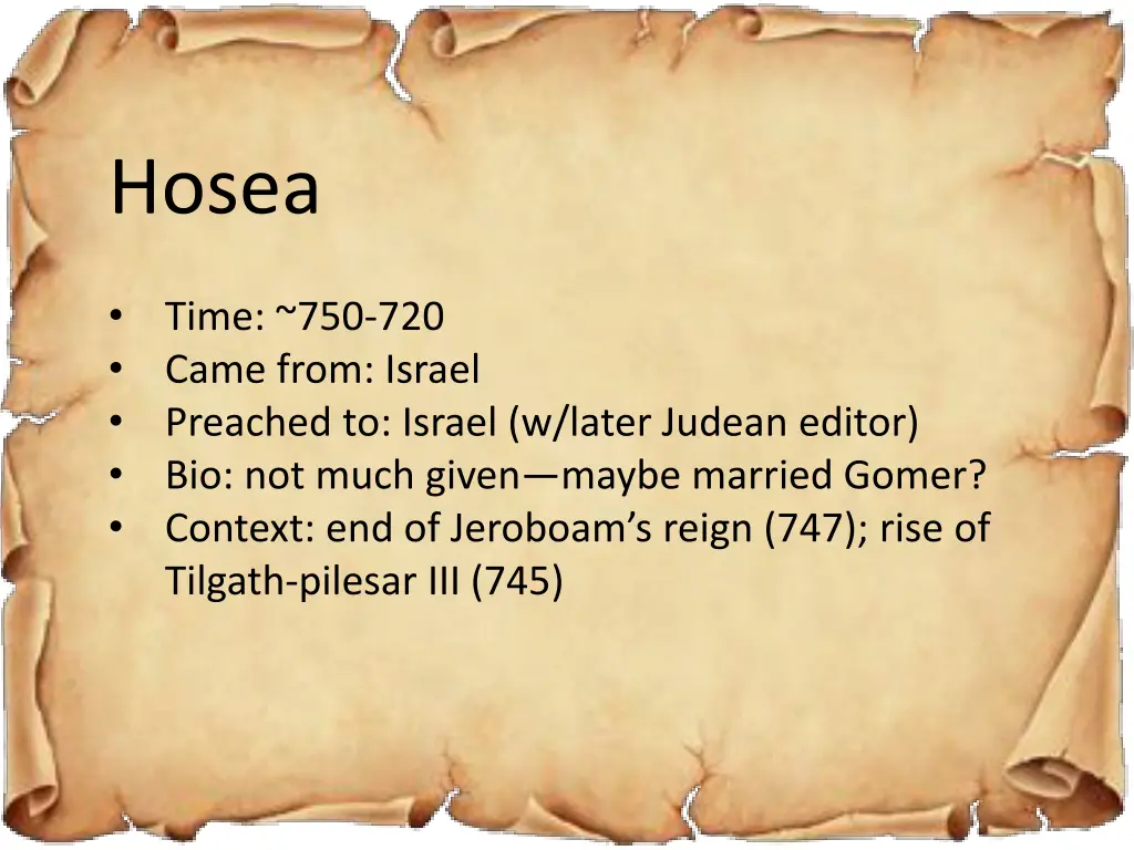hosea