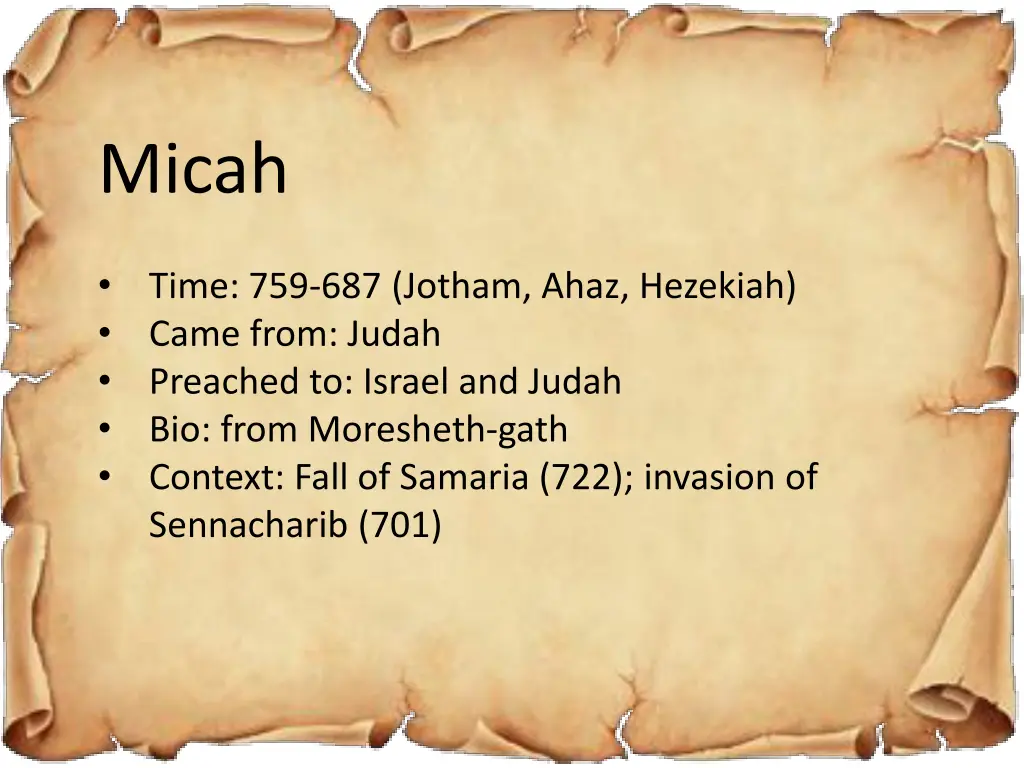 micah