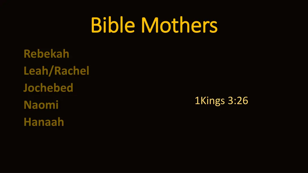 bible mothers bible mothers 5
