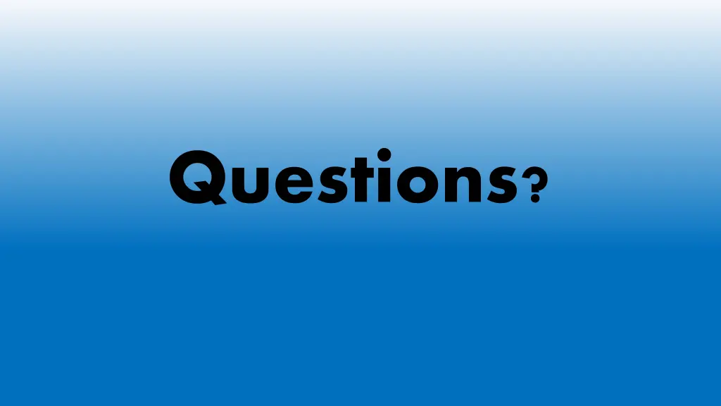 questions