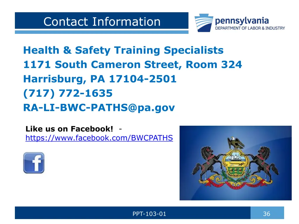 contact information