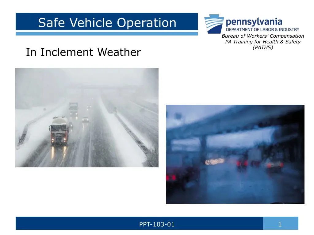 safe vehicle operation