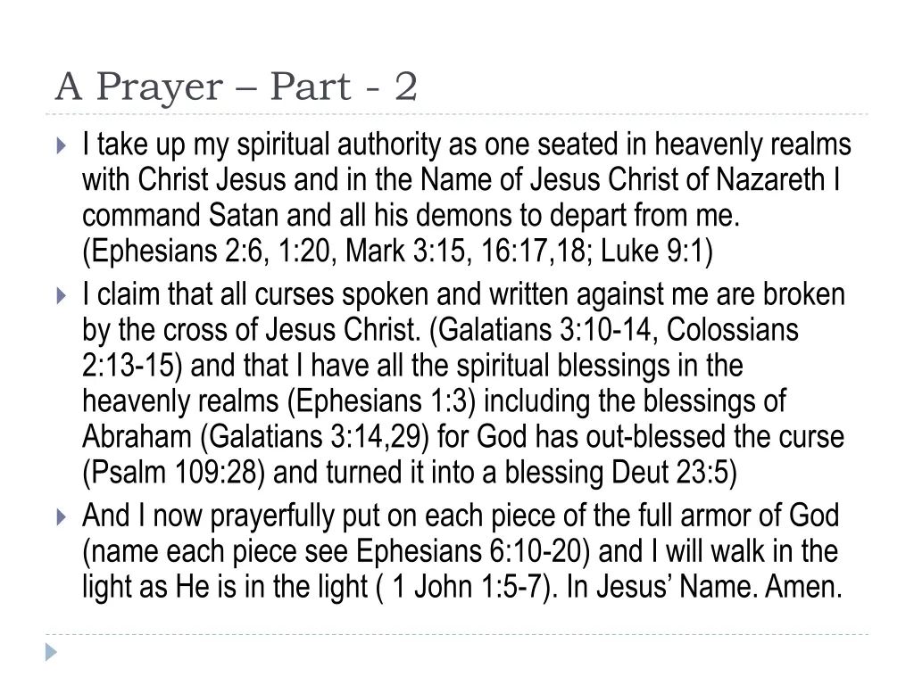 a prayer part 2