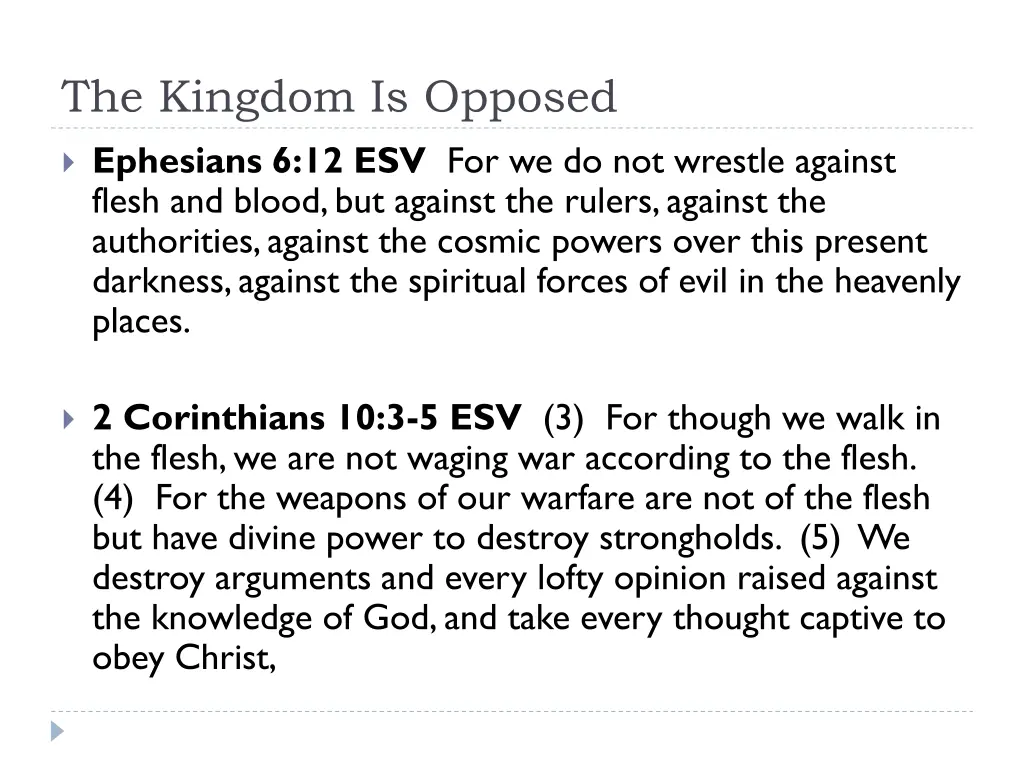 the kingdom is opposed 1