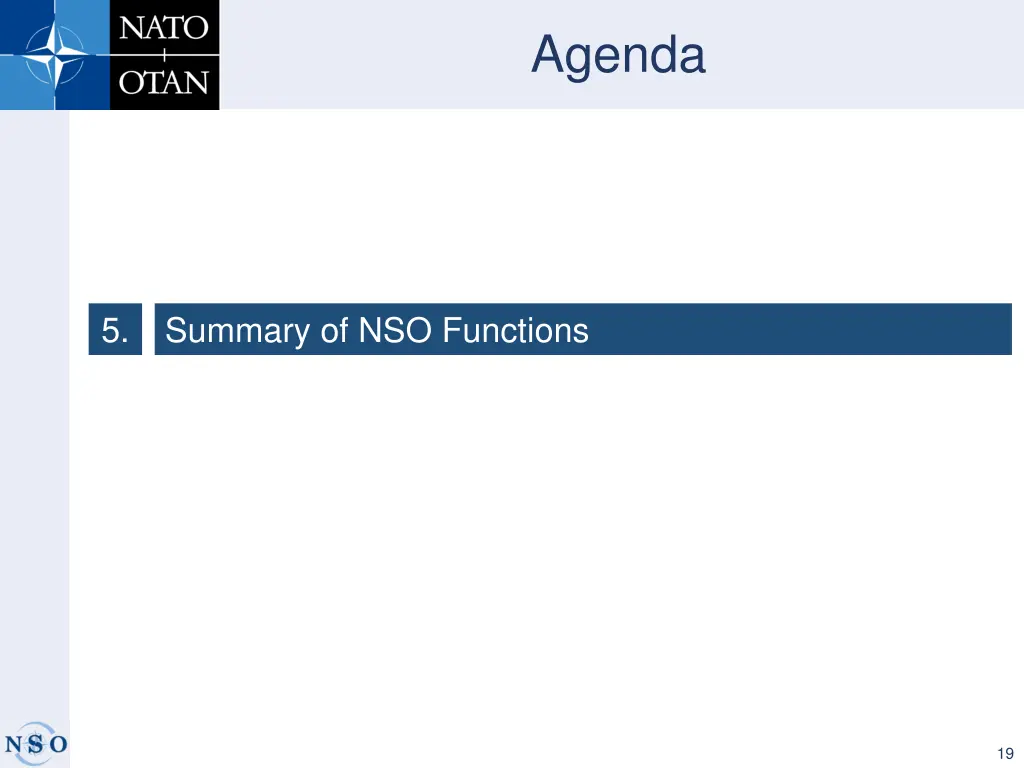 agenda 1