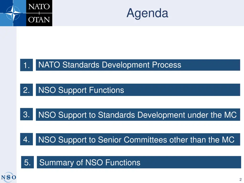 agenda