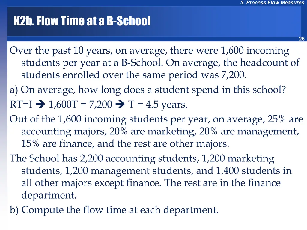 3 process flow measures 24