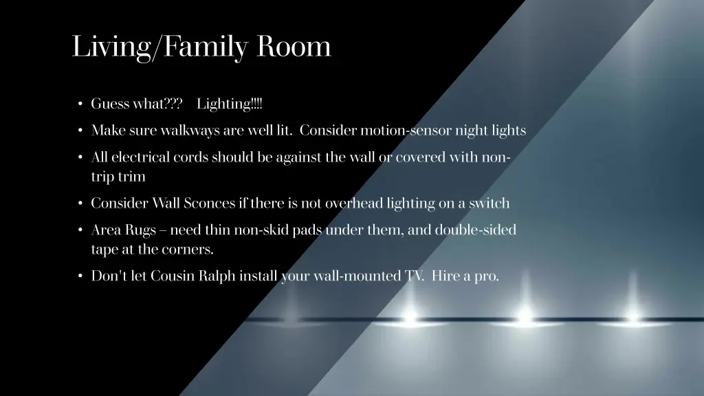 living family room