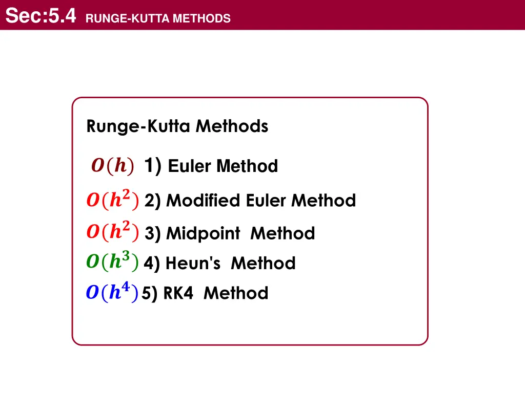 sec 5 4 runge kutta methods 7