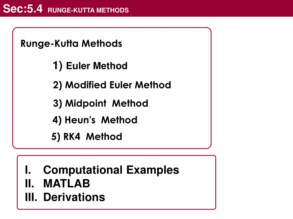sec 5 4 runge kutta methods 9